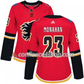 Adidas Maillot de Hockey Calgary Flames Sean Monahan 23 2017-2018 Rouge Authentic - Femme